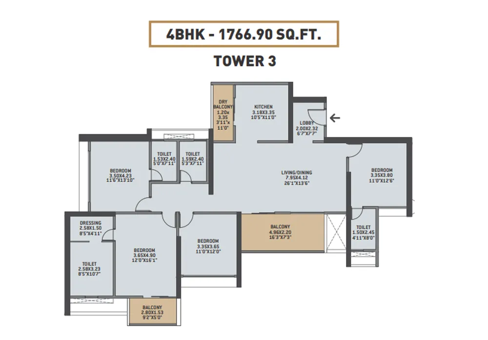 4BHK